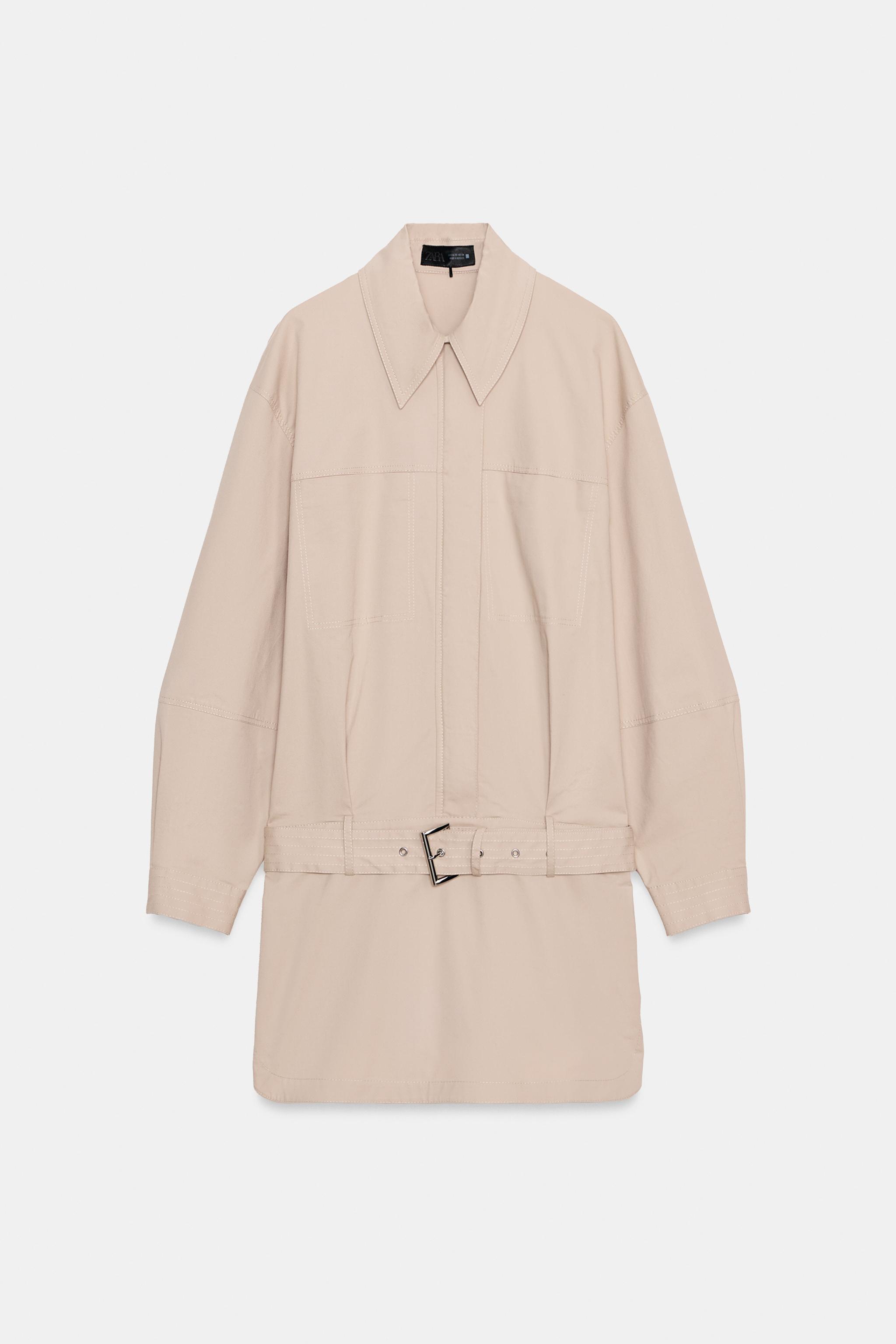 ROBE COURTE À CEINTURE